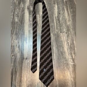 Bronzini Patterned Silk Tie